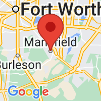 Map of Mansfield, TX US